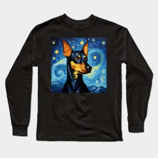 German Pinscher portrait Long Sleeve T-Shirt